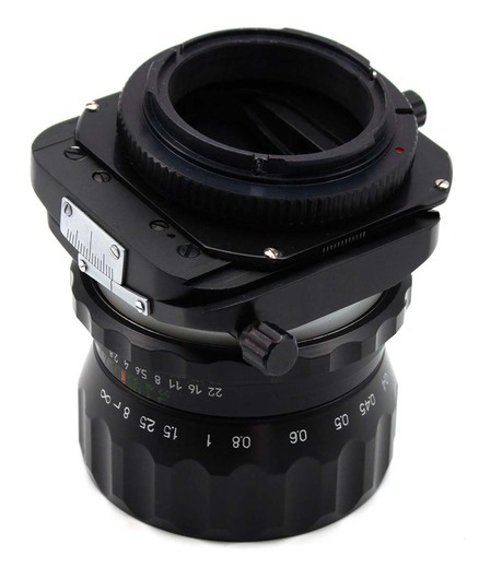 MC Hartblei TS-PC 35mm f/2.8 - tilt left mount