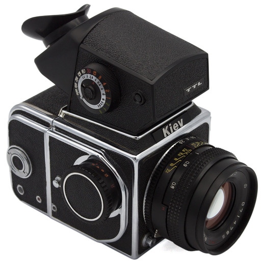 Kiev 88 (chrome) camera TTL - front