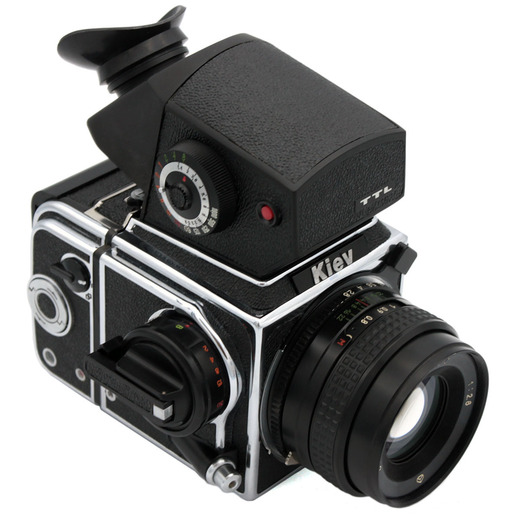 Kiev 88CM (chrome) camera TTL - front